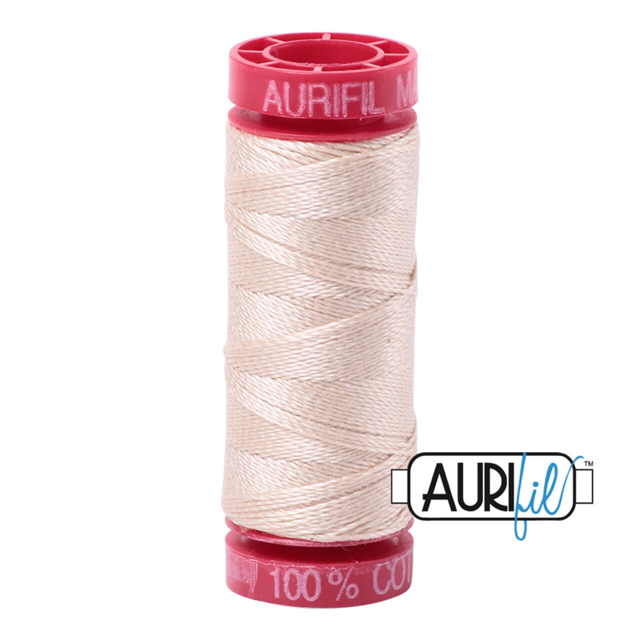 Light Sand (2000) | 12wt Small Spool (50M / 54Y) | Aurifil Thread